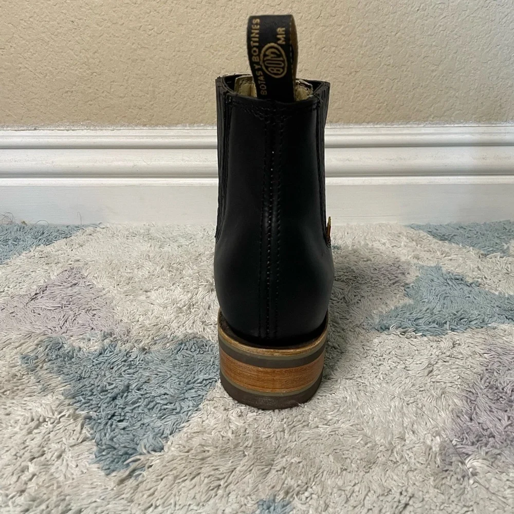 Western rodeó boot square toe - Picture 5 of 6